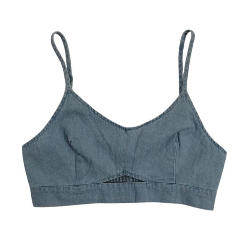House of Harlow 1960 Women's Cotton Strappy Crop Top, vintage Size 6, NWT